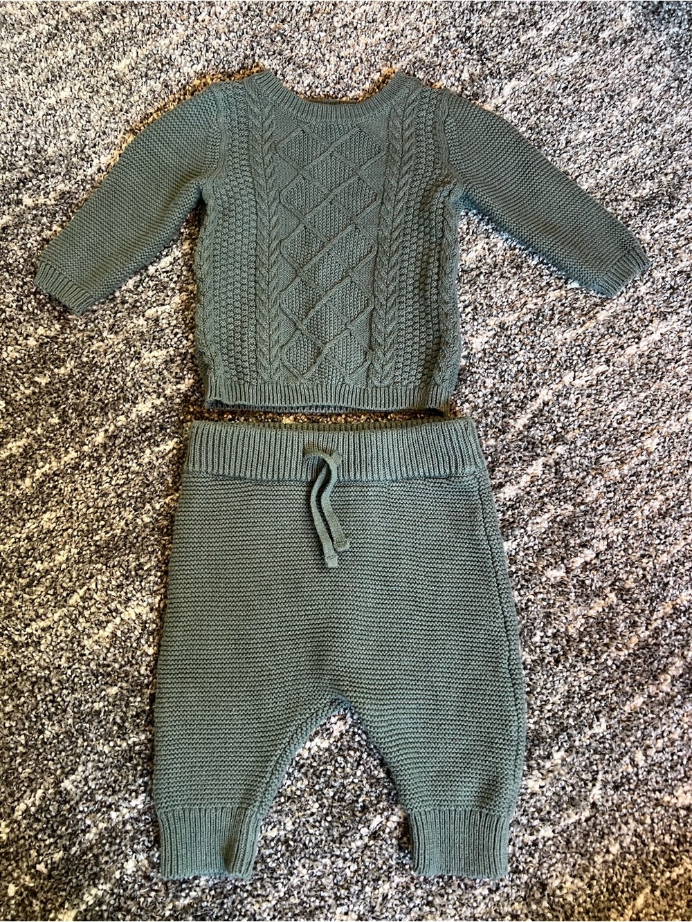 Baby Sweater Matching Set